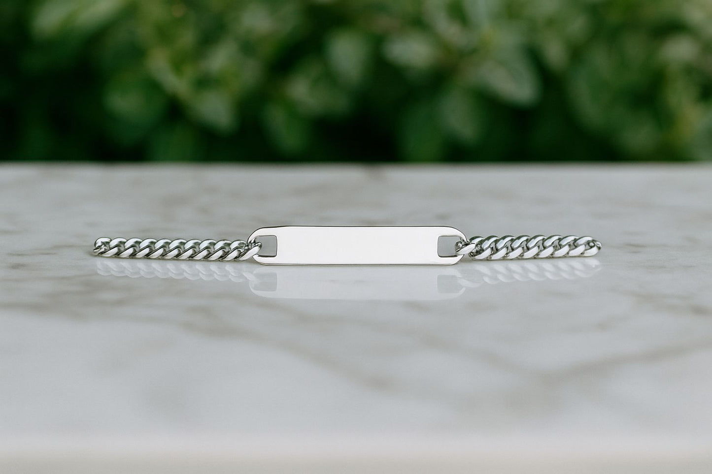 Pulsera Placa - Acero Inoxidable