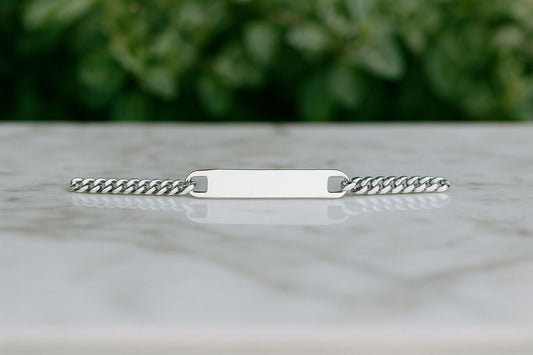Pulsera Placa - Acero Inoxidable