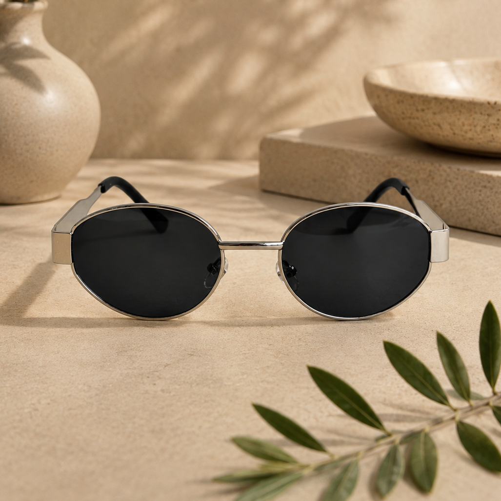 Plateado/Negro